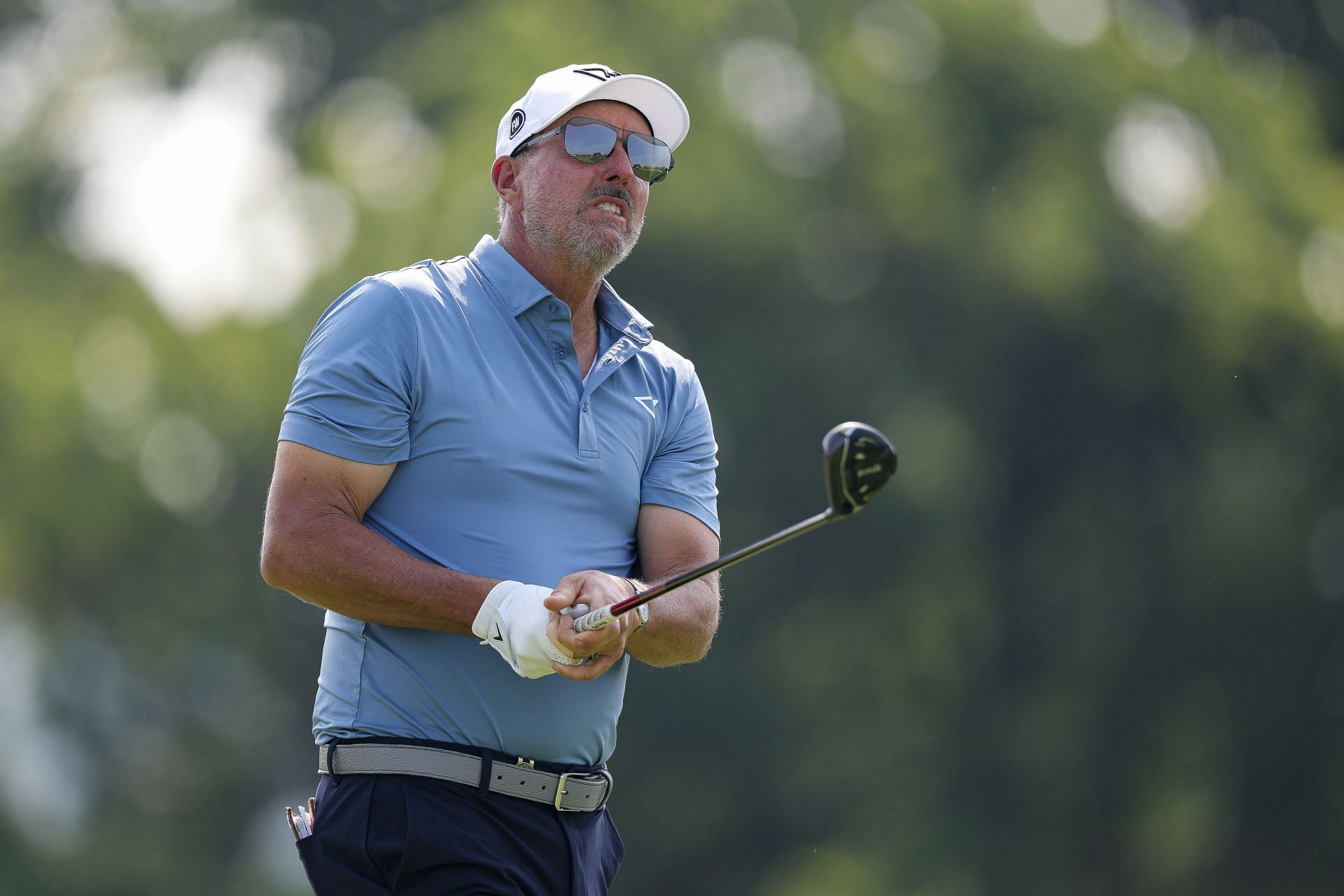 Phil Mickelson at the 2025 U.S. OPEN - Source: Getty